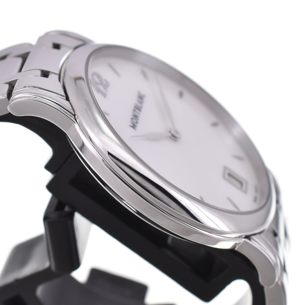 MONTBLANC Star classic 7246 Date White shell Dial Quartz Men's
 Watch I#144495