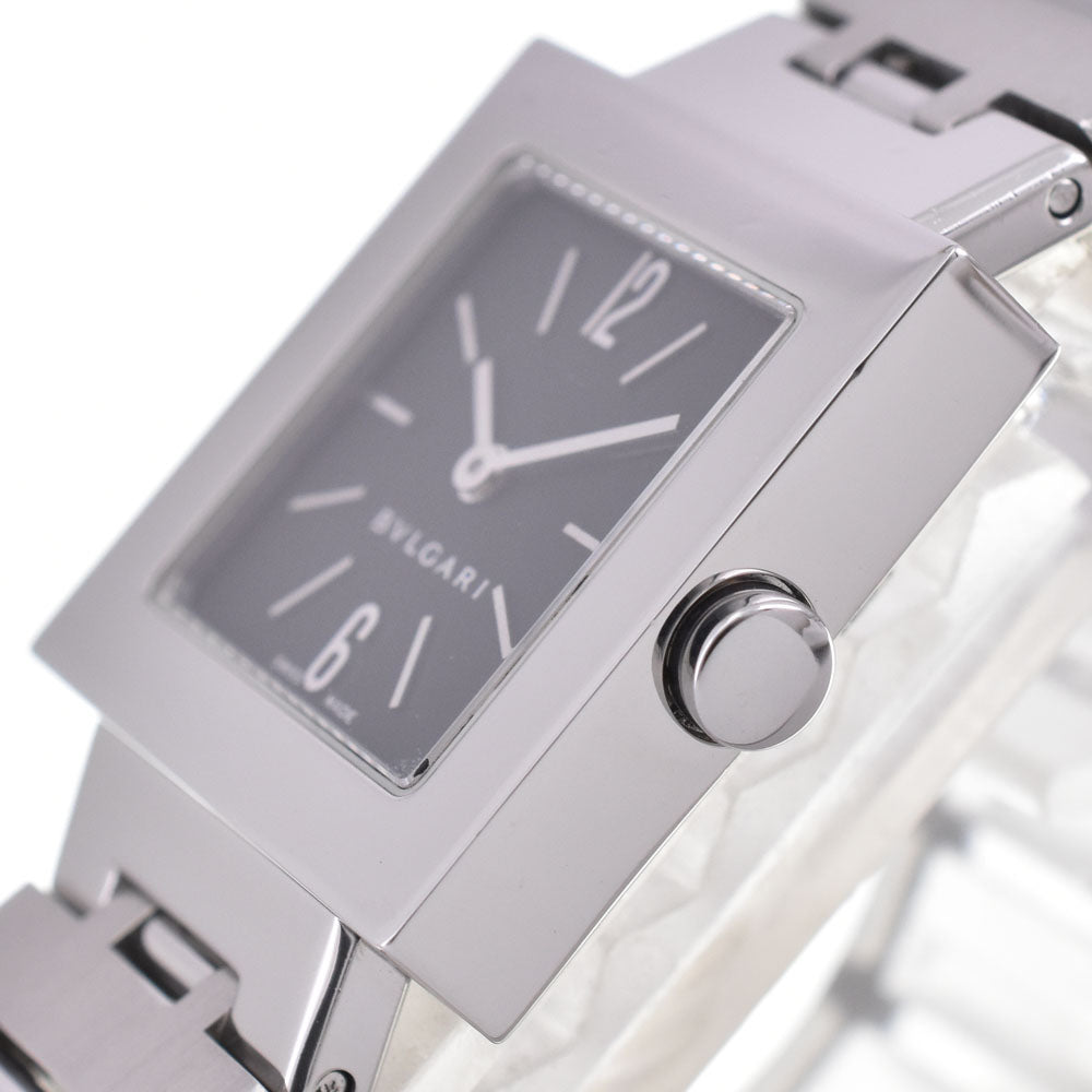 BVLGARI Quadlard SQ22SS black Dial Quartz Ladies
 Watch N#144496