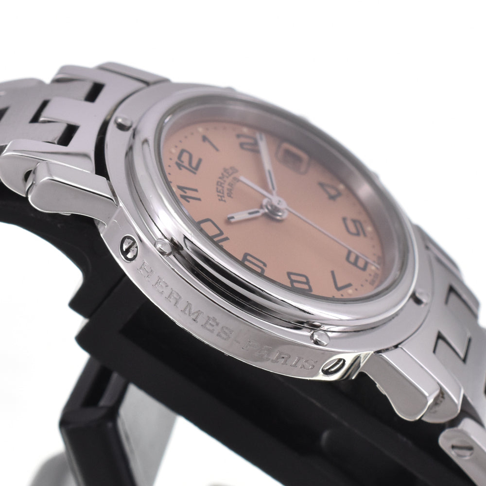 HERMES Clipper CL4.210 D buckle Pink gold Dial Quartz Ladies
 Watch J#144497