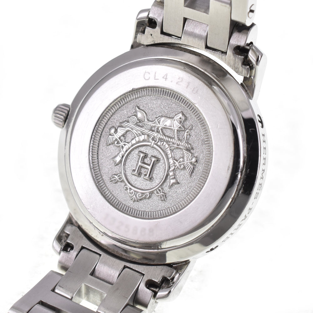 HERMES Clipper CL4.210 D buckle Pink gold Dial Quartz Ladies
 Watch J#144497