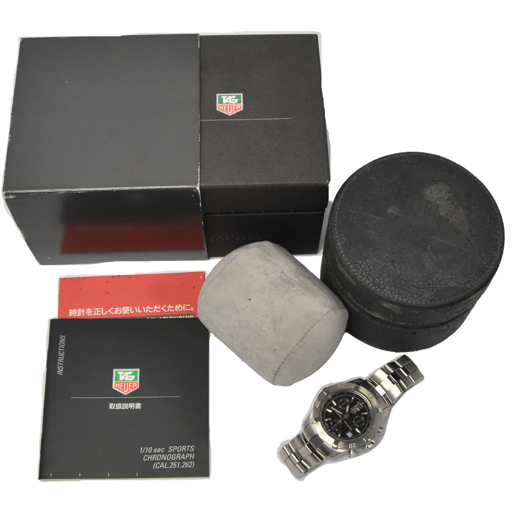 TAG HEUER Exclusive CN1110 Chronograph black Dial Quartz Men's
 Watch E#144498