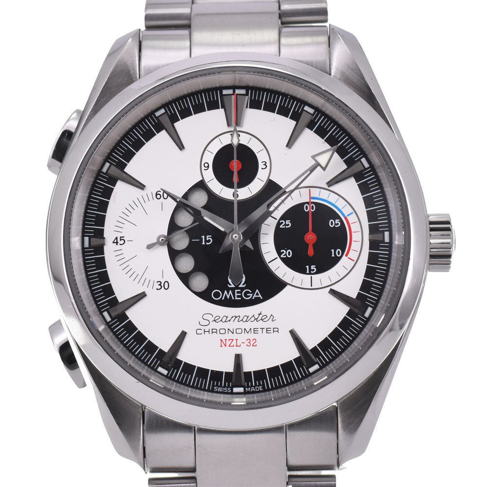 OMEGA SeamasterAqua Terra NZL-32 2513.30.00 Chronograph Silver / Black Dial Automatic Men's
 Watch J#144504