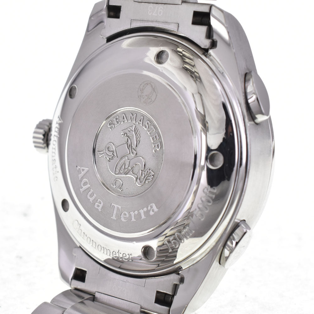 OMEGA SeamasterAqua Terra NZL-32 2513.30.00 Chronograph Silver / Black Dial Automatic Men's
 Watch J#144504