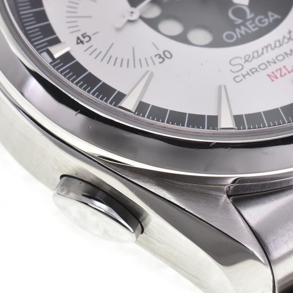 OMEGA SeamasterAqua Terra NZL-32 2513.30.00 Chronograph Silver / Black Dial Automatic Men's
 Watch J#144504