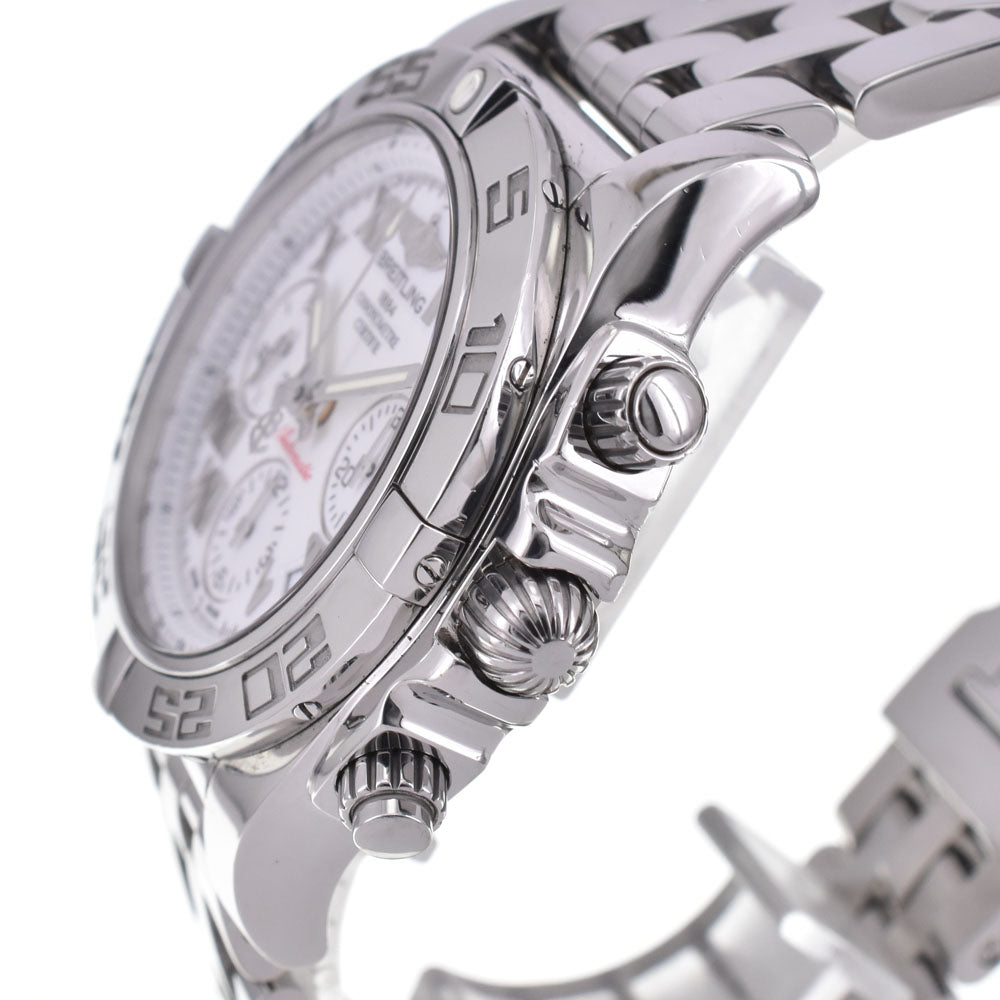 BREITLING Chronomat 41 AB0140 Chronograph Date white Dial Automatic Men's
 Watch I#144507
