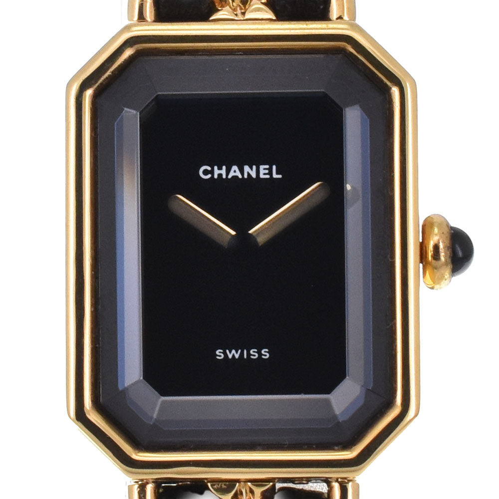 CHANEL Premiere S H0001 black Dial Quartz Ladies
 Watch D#144512