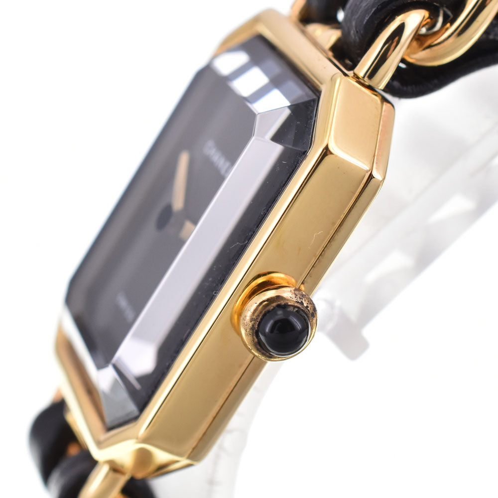 CHANEL Premiere S H0001 black Dial Quartz Ladies
 Watch D#144512