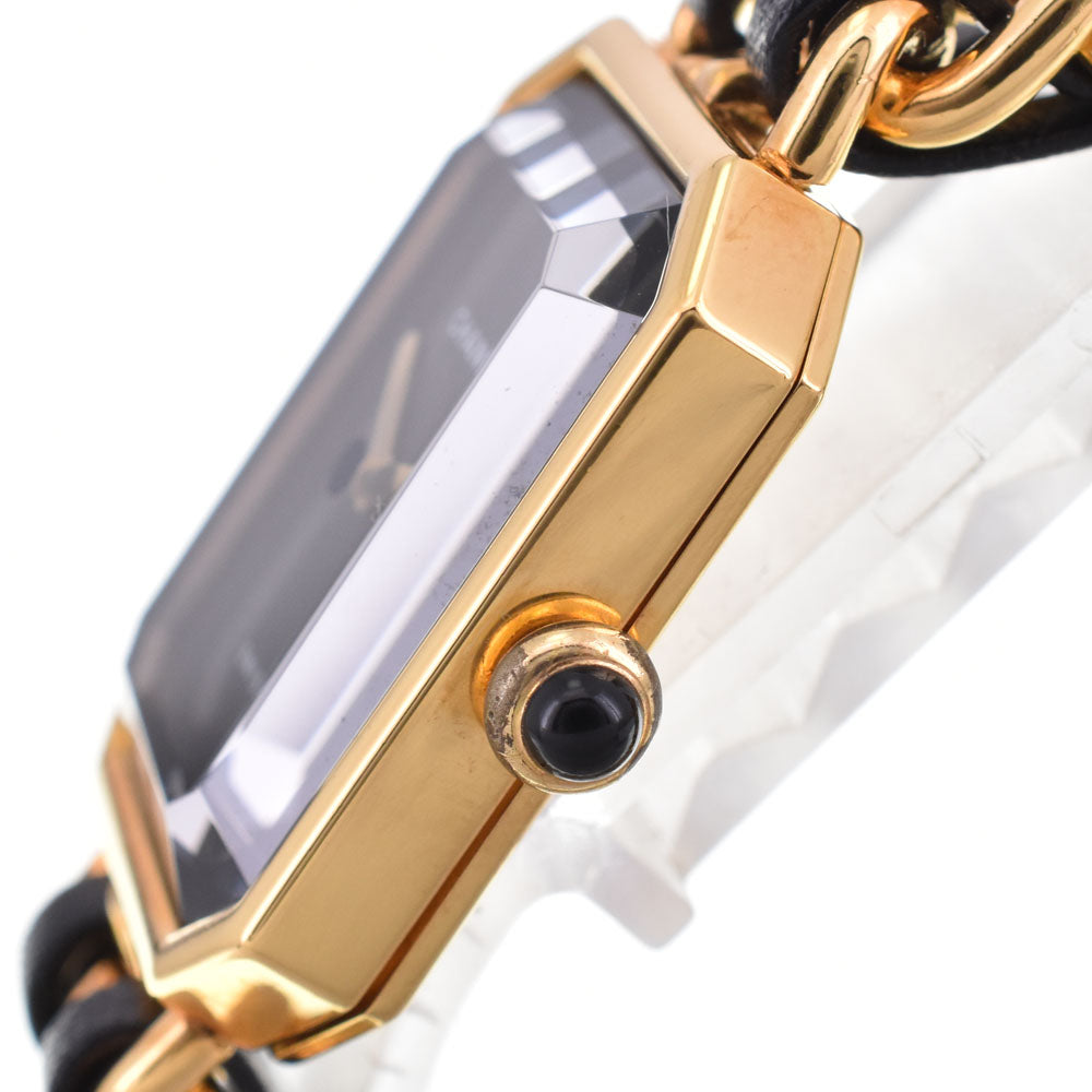 CHANEL Premiere S H0001 black Dial Quartz Ladies
 Watch D#144513