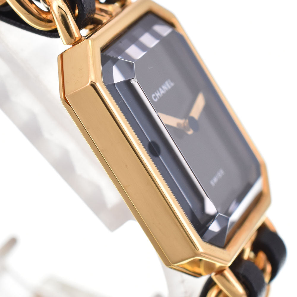 CHANEL Premiere S H0001 black Dial Quartz Ladies
 Watch D#144513