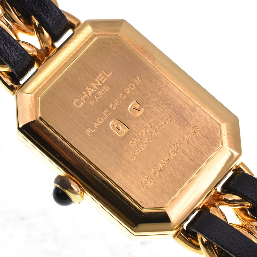 CHANEL Premiere S H0001 black Dial Quartz Ladies
 Watch D#144513