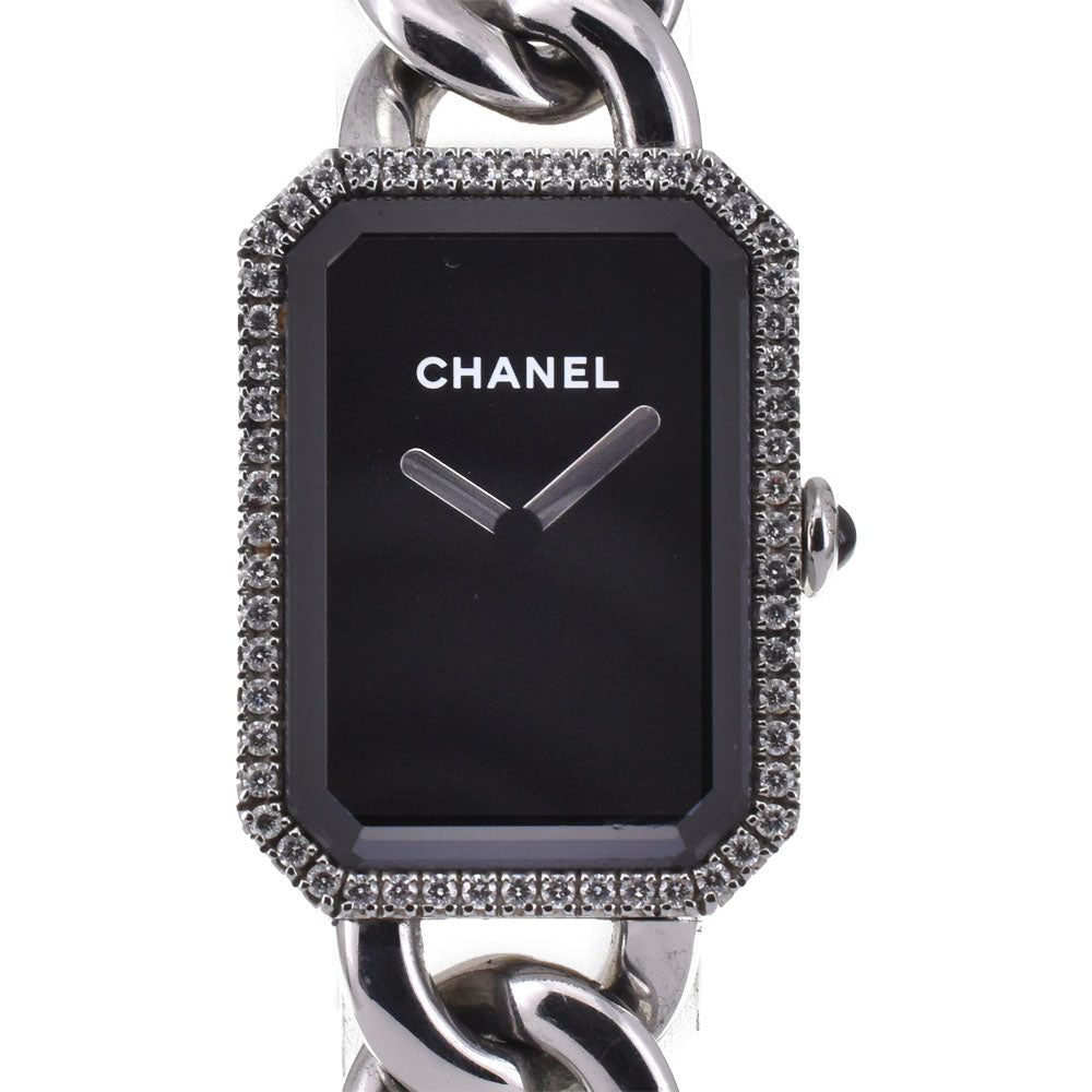 with paper CHANEL Premiere H3254 Diamond Bezel black Dial Quartz Ladies
 Watch H#144514