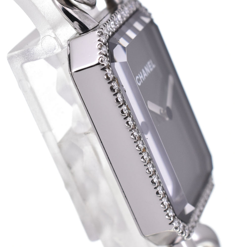 with paper CHANEL Premiere H3254 Diamond Bezel black Dial Quartz Ladies
 Watch H#144514