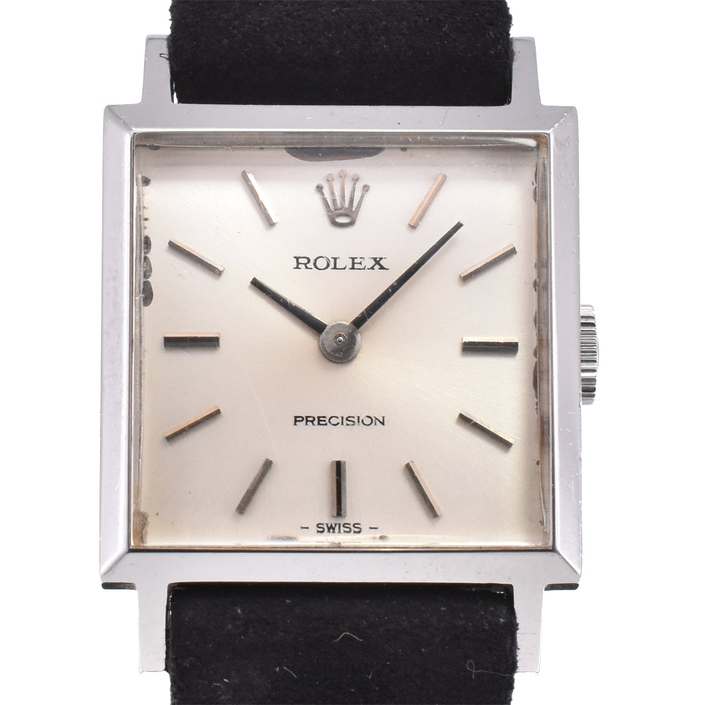 ROLEX Precision Ref.2611 vintage Cal.1400 Silver Dial Hand Winding Ladies
 Watch J#144518
