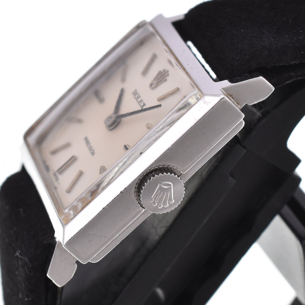 ROLEX Precision Ref.2611 vintage Cal.1400 Silver Dial Hand Winding Ladies
 Watch J#144518