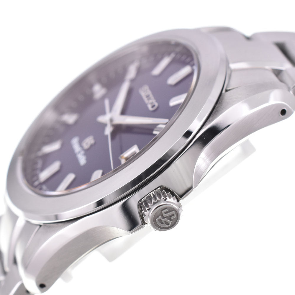 with paper SEIKO Grand Seiko 8J56-8020/SBGF019 Date blue Dial Quartz Men's
 Watch D#144519