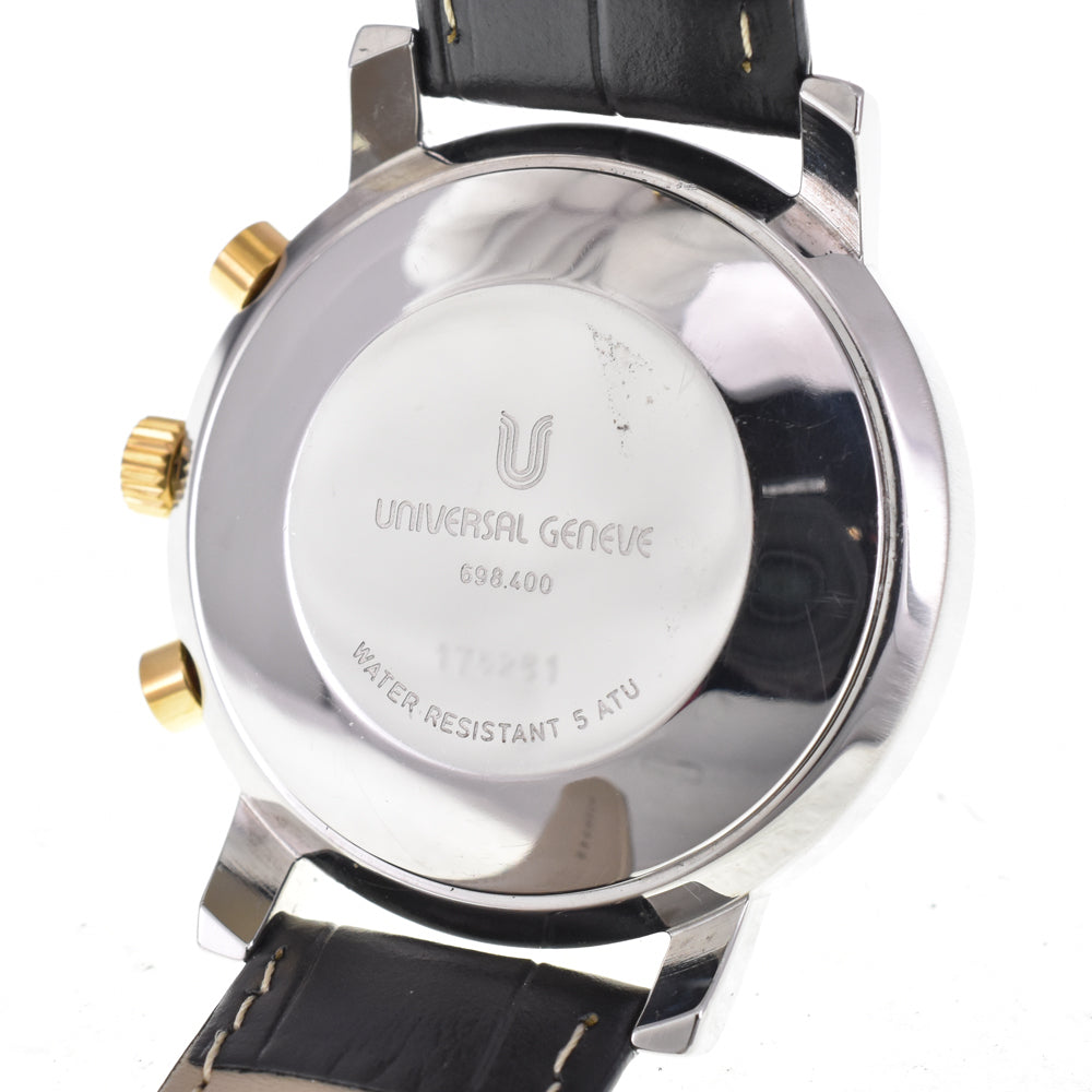 Universal Genve Compax 698.400 Chronograph white Dial Automatic Men's
 Watch G#144526