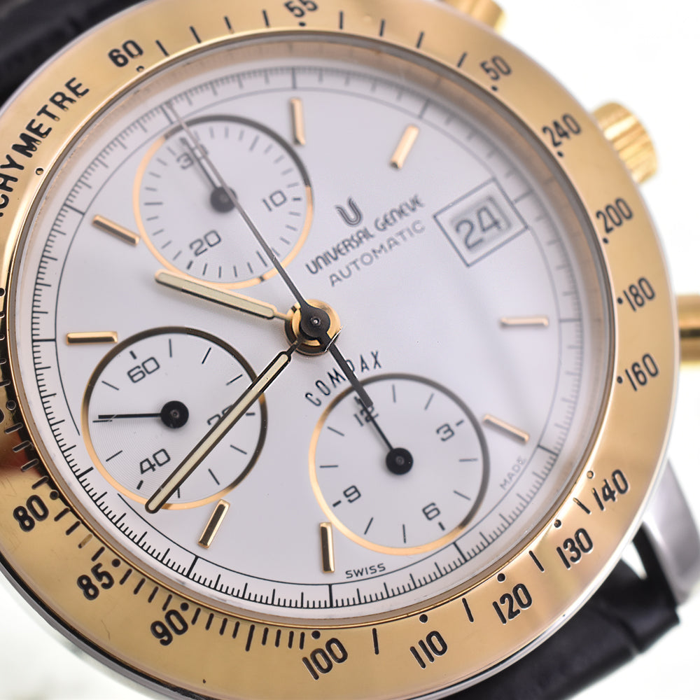 Universal Genve Compax 698.400 Chronograph white Dial Automatic Men's
 Watch G#144526