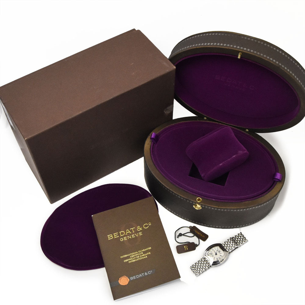 with paper BEDAT&Co No.3 334.010.101 Date Silver Dial Quartz Ladies
 Watch C#144530