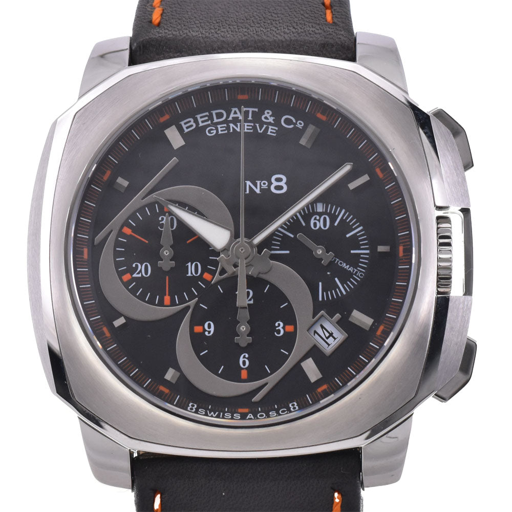 BEDAT&Co No.8 B867.010.310.S Chronograph Date black Dial Automatic Men's
 Watch C#144531