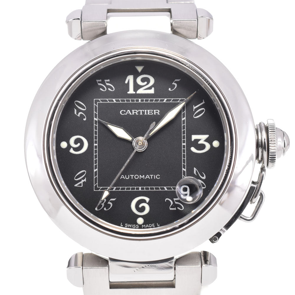 CARTIER Pasha C W31043M7 Date black Dial Automatic Unisex
 Watch D#144533