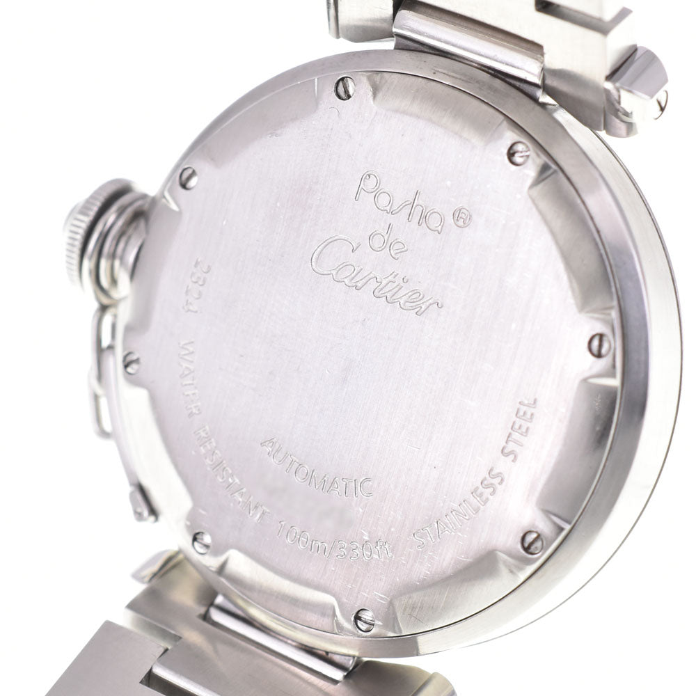 CARTIER Pasha C W31043M7 Date black Dial Automatic Unisex
 Watch D#144533