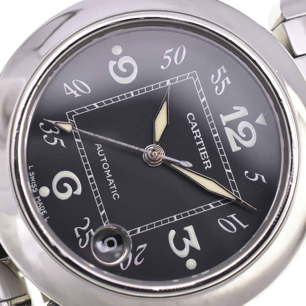 CARTIER Pasha C W31043M7 Date black Dial Automatic Unisex
 Watch D#144533