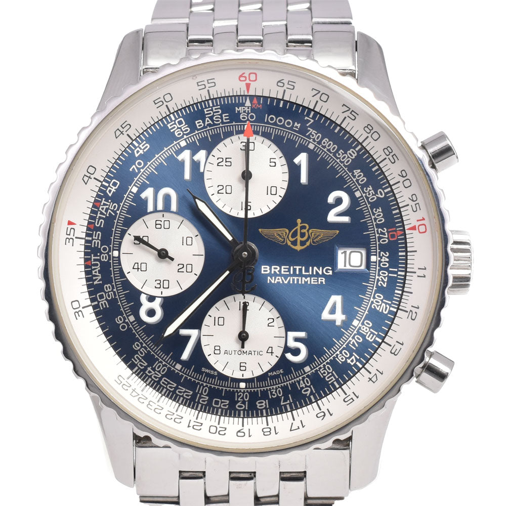 BREITLING old navitimer A13322 Chronograph Date Black / Silver Dial Automatic Men's
 Watch J#144536