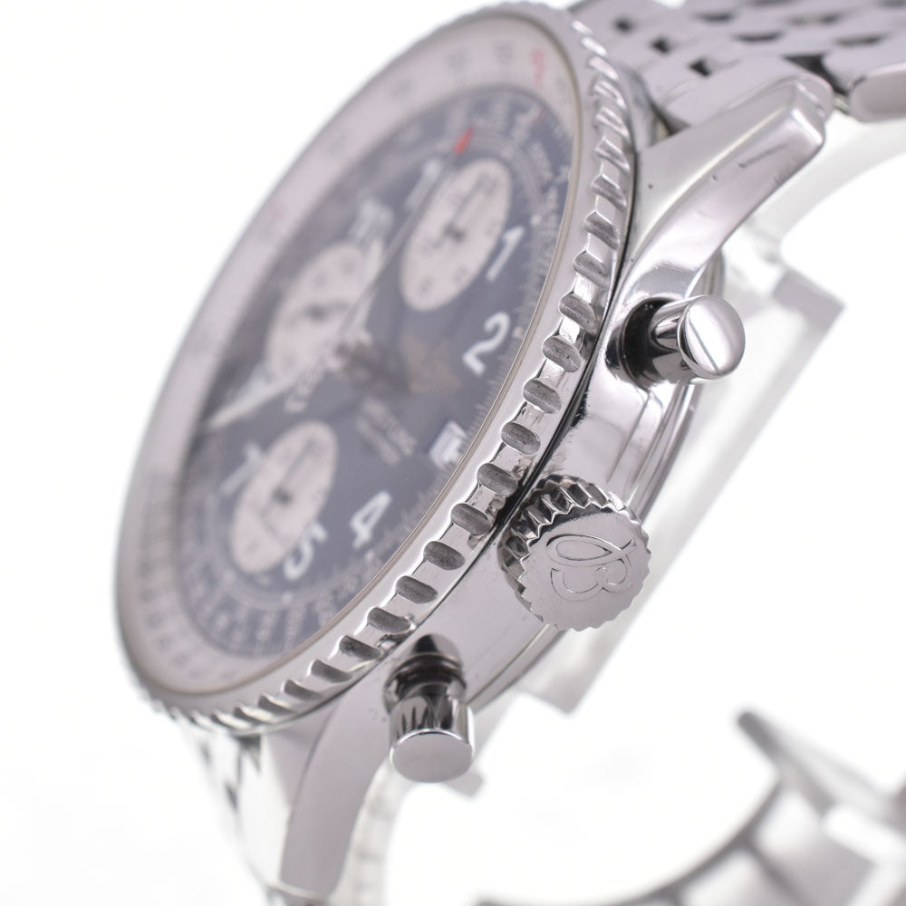 BREITLING old navitimer A13322 Chronograph Date Black / Silver Dial Automatic Men's
 Watch J#144536