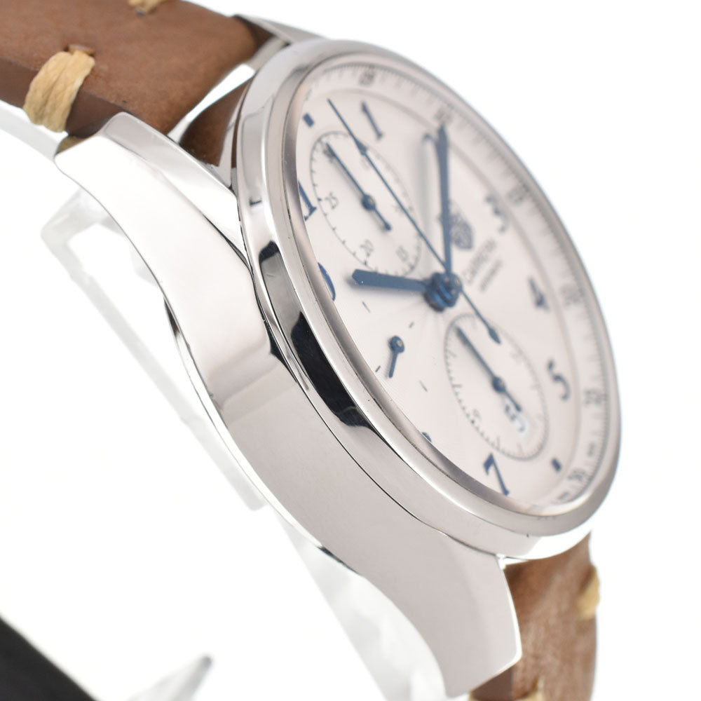 TAG HEUER Carrera Heritage CAS2111 Chronograph Silver Dial Automatic Men's
 Watch I#144538