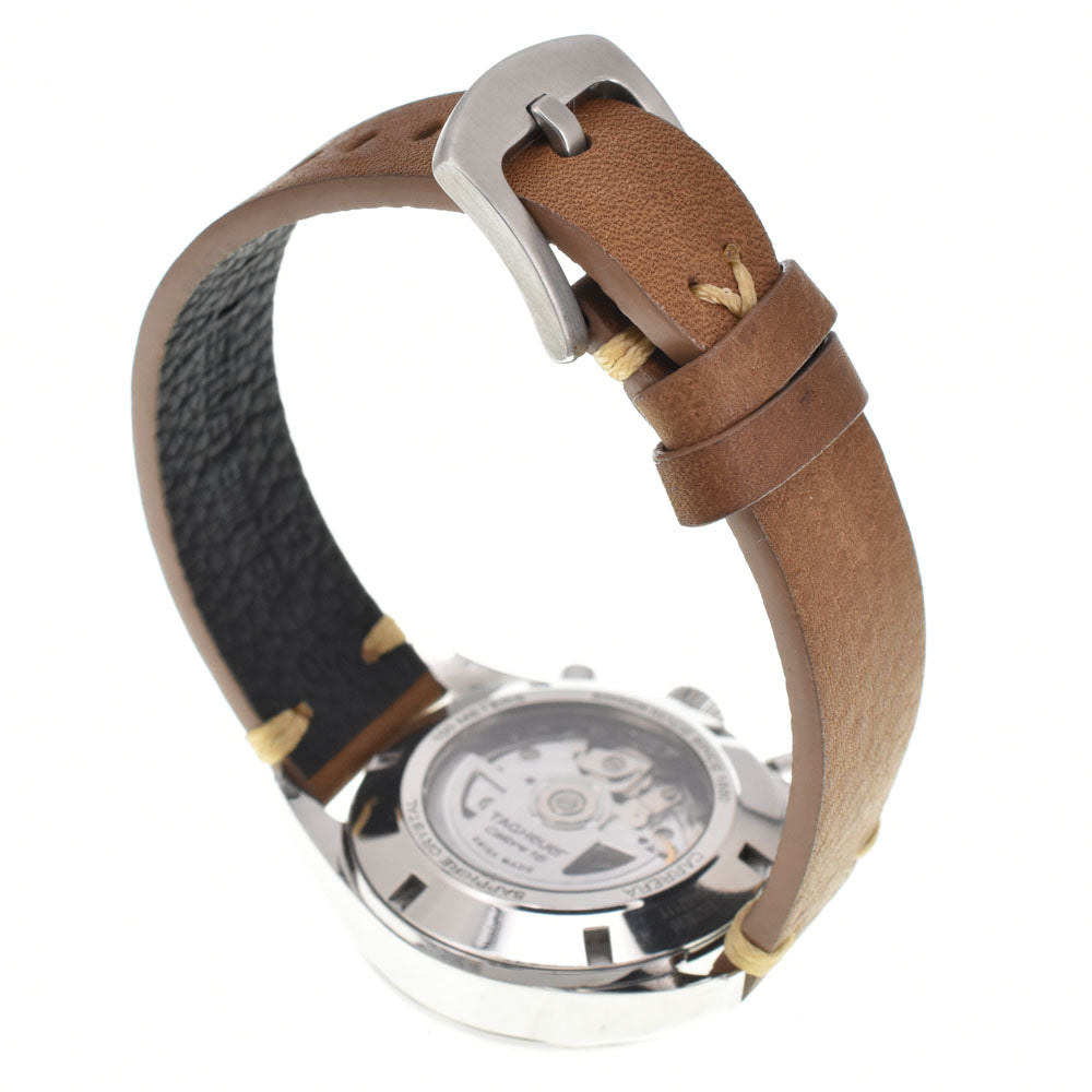 TAG HEUER Carrera Heritage CAS2111 Chronograph Silver Dial Automatic Men's
 Watch I#144538