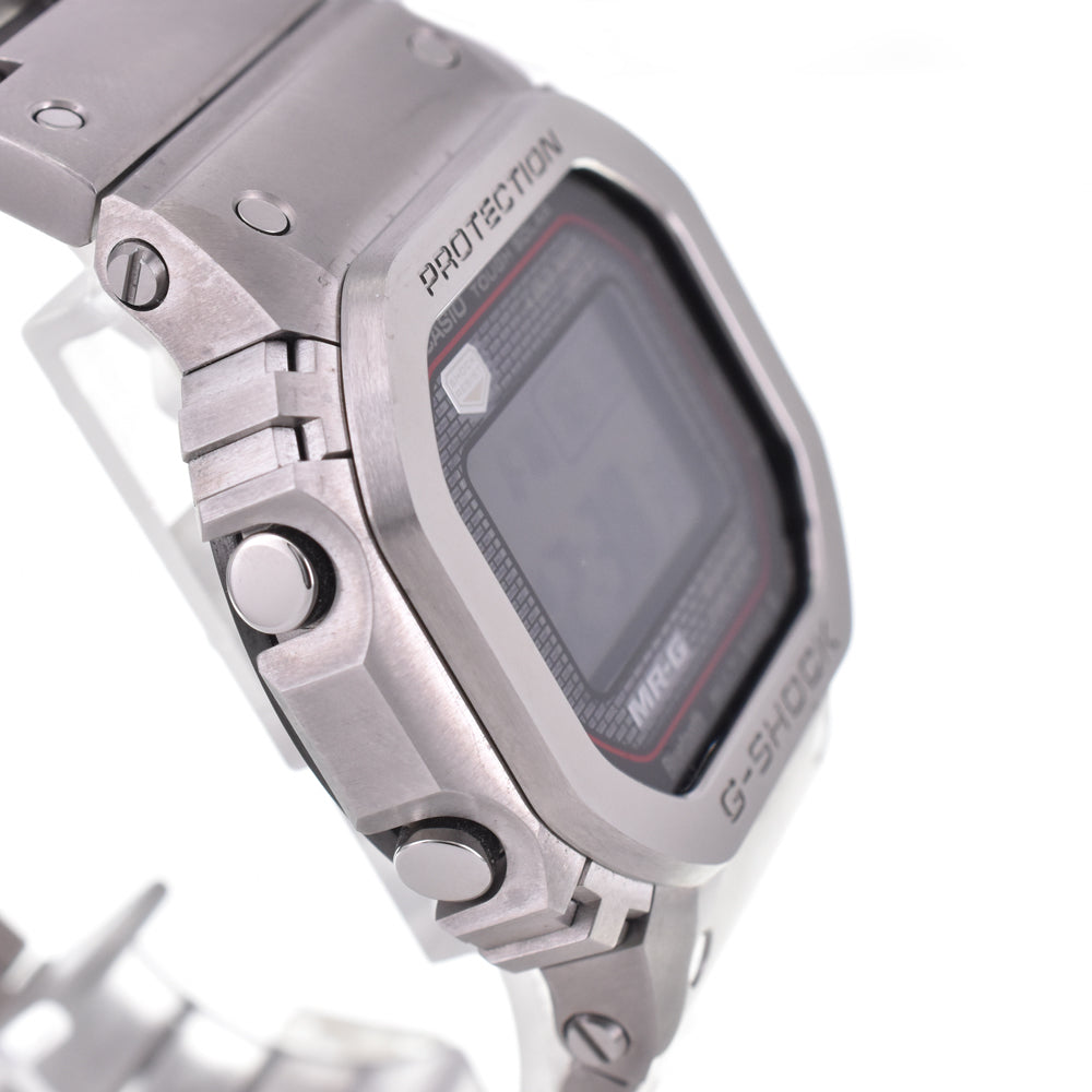 with paper CASIO G-SHOCK MRG-B5000D-1JR Radio Sync Solar Men's
 Watch D#144542