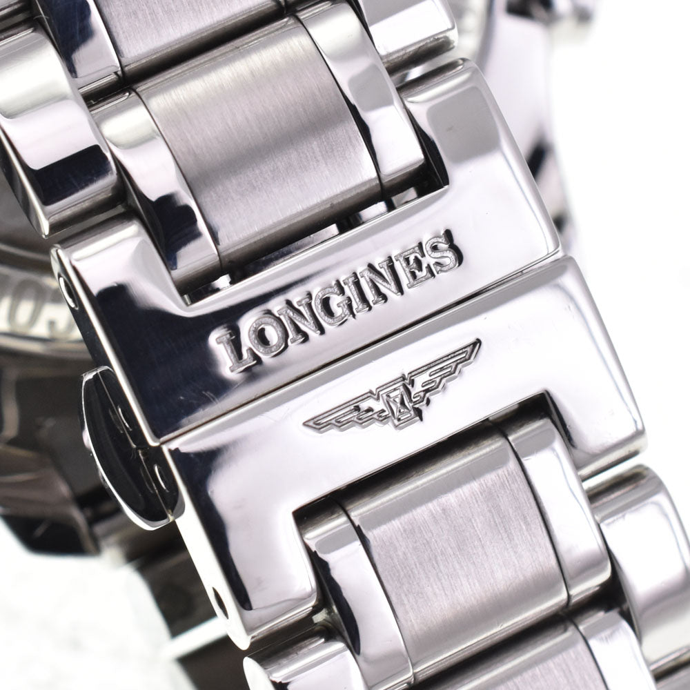 LONGINES Master collection L2.673.4 Triple calendar chronograph moonface Silver Dial Automatic Men's
 Watch H#144543