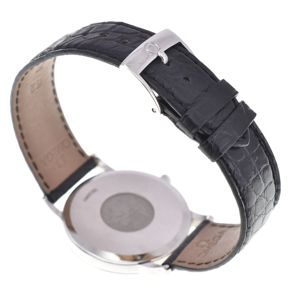 with paper OMEGA De Ville Prestige 7824.21.01 Date white Dial Quartz Ladies
 Watch D#144547