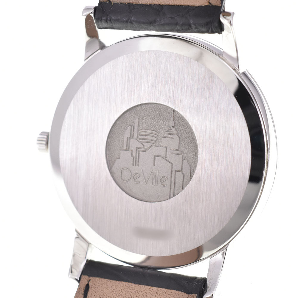 with paper OMEGA De Ville Prestige 7824.21.01 Date white Dial Quartz Ladies
 Watch D#144547