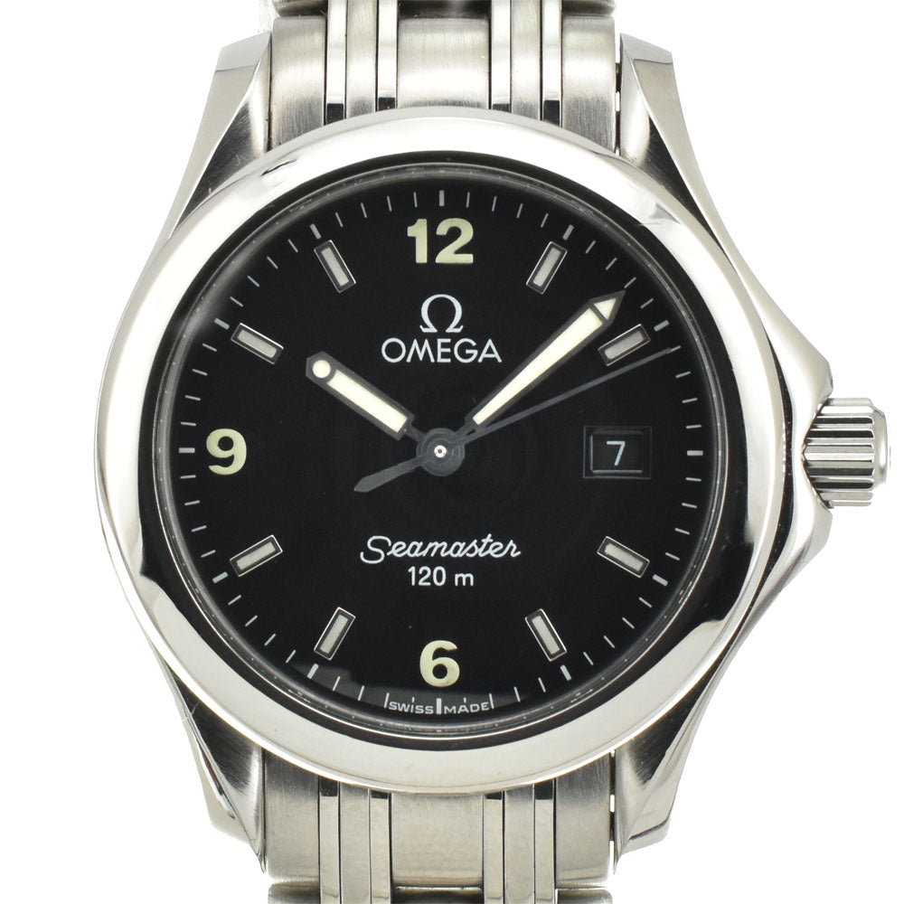 OMEGA Seamaster 120M 2581.53 Date black Dial Quartz Ladies
 Watch G#144548