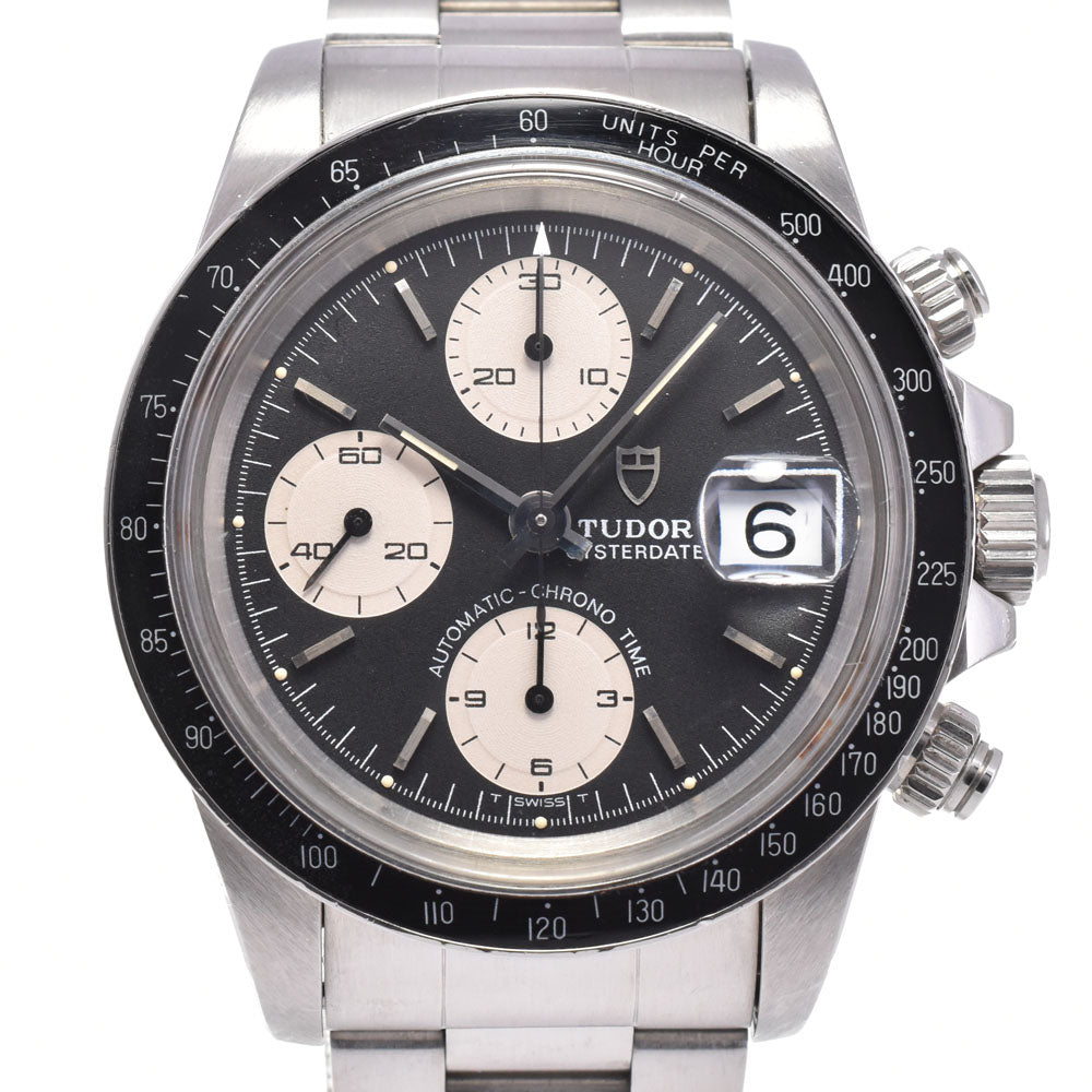 TUDOR Oyster Date Chronotime 79160 Cal.7750 Kamaboko Case Oyster Bracelet Single Buckle black Dial Automatic Men's
 Watch E#144558