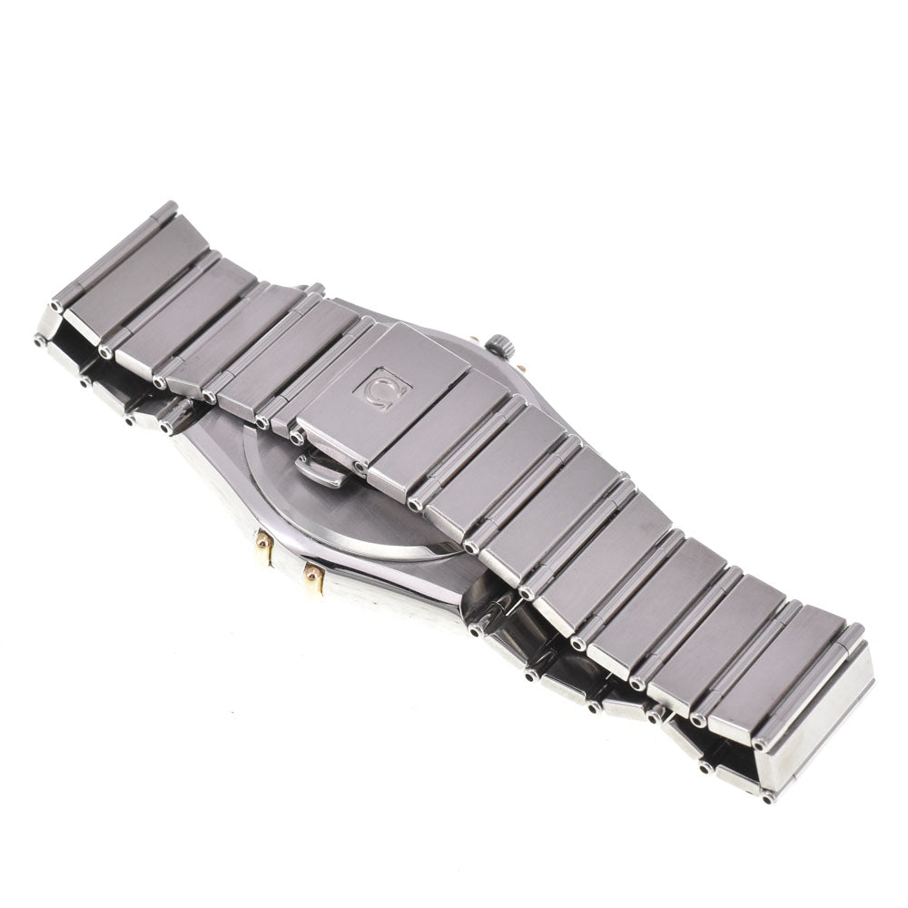 OMEGA Constellation Stainless Steel/YG Flat Bezel white Dial Quartz Men's
 Watch I#144562