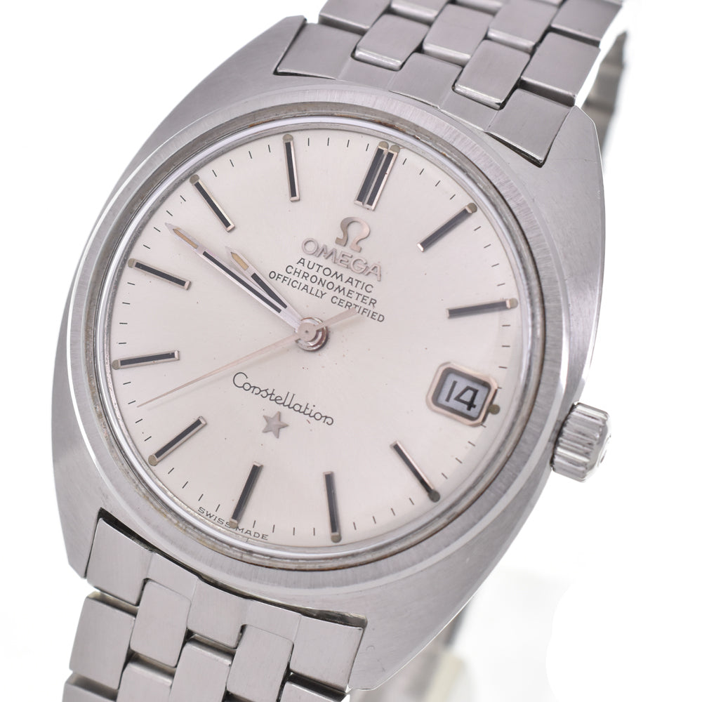 OMEGA Constellation 168.017 vintage Date Cal.564 Silver Dial Automatic Men's
 Watch G#144563