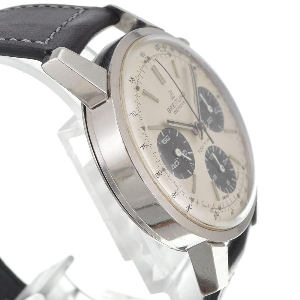 BREITLING Top time Ref.810 vintage Caliber Venus 178 Panda Dial Silver / Black Dial Hand Winding Men's
 Watch Z#144565
