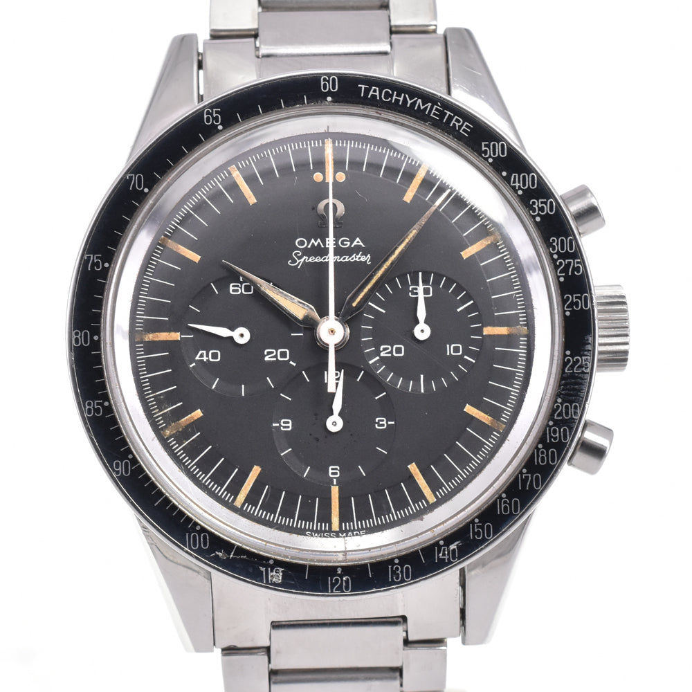 OMEGA Speedmaster Second 2998.61 vintage Cal.321 Manufactured in 1962 black Dial Hand Winding Men's
 Watch Z#144567