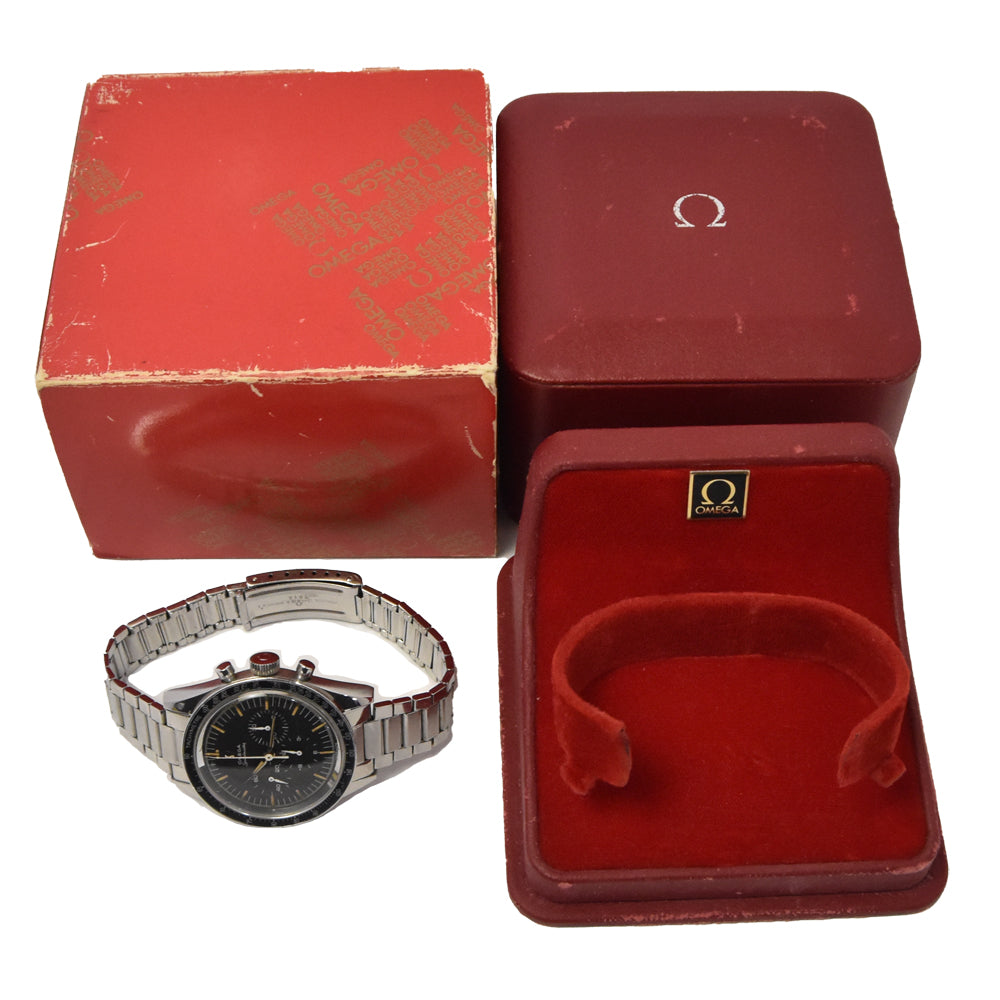 OMEGA Speedmaster Second 2998.61 vintage Cal.321 Manufactured in 1962 black Dial Hand Winding Men's
 Watch Z#144567