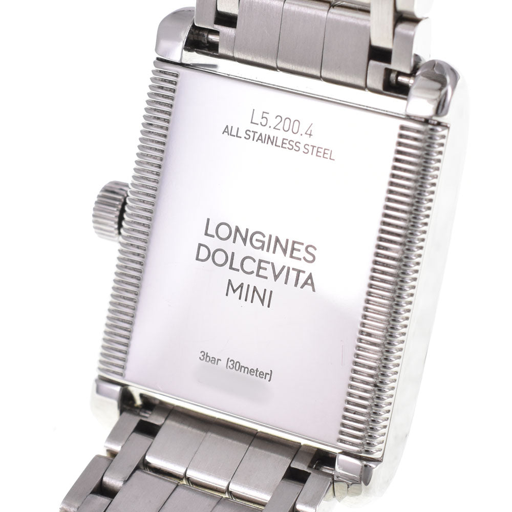 with paper LONGINES Dolce vita mini L5.200.4.75.6 White shell Dial Quartz Ladies
 Watch E#144569