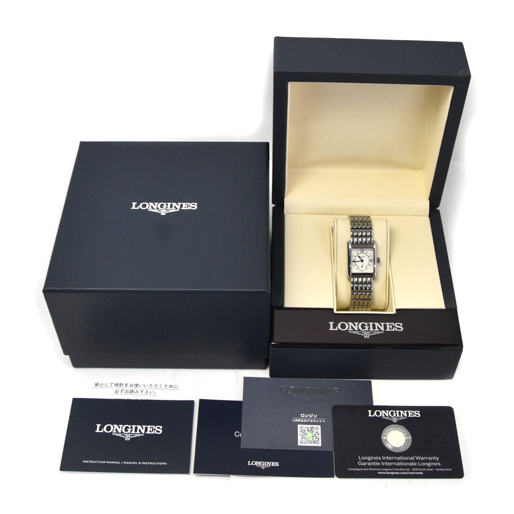 with paper LONGINES Dolce vita mini L5.200.4.75.6 White shell Dial Quartz Ladies
 Watch E#144569