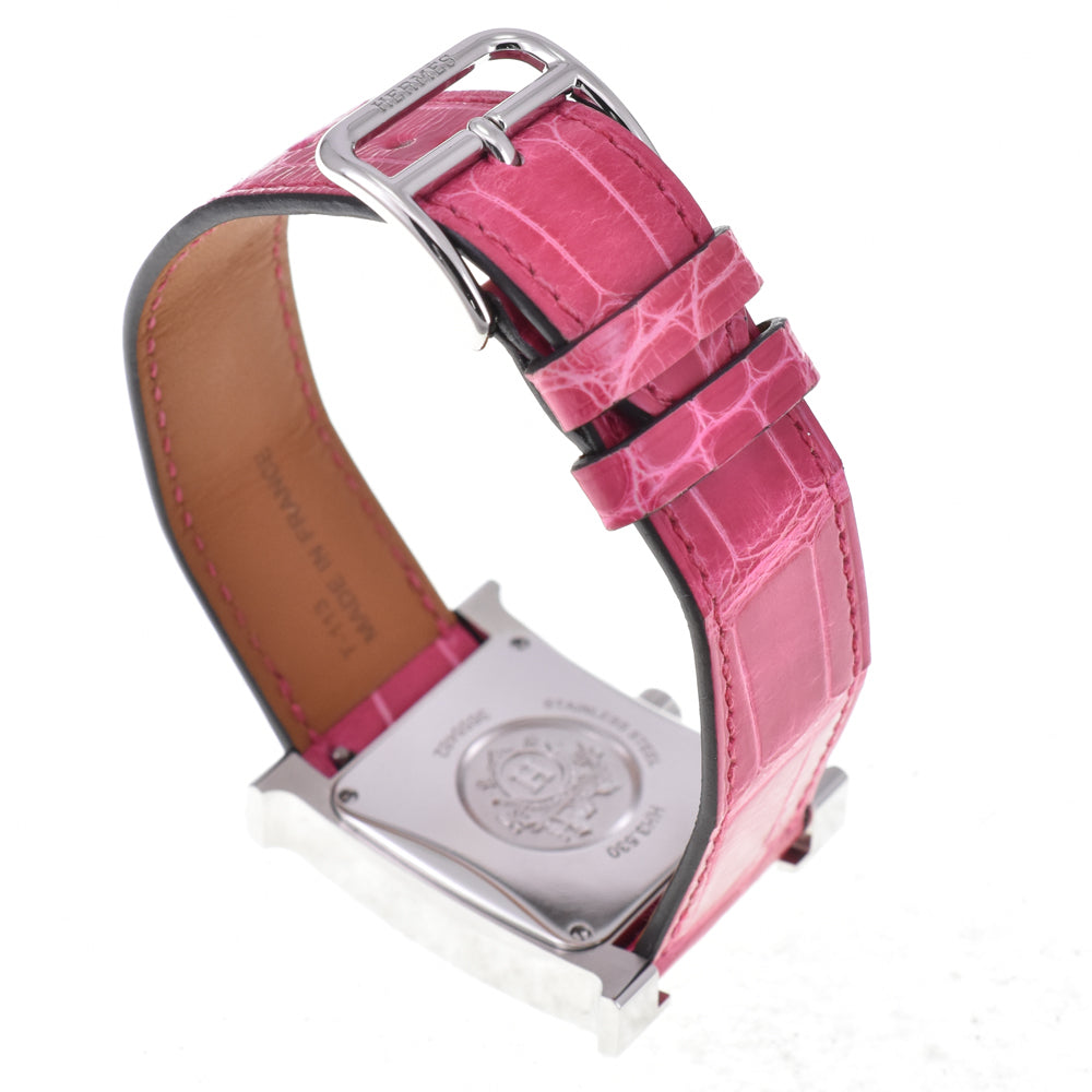 with paper HERMES H watch HH3.530.131 Diamond Bezel white Dial Automatic Ladies
 Watch D#144574