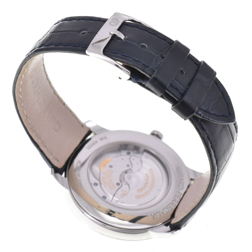 with paper GIRARD-PERREGAUX 1966 49555-11-431-BB60 Date Blue gradation Dial Automatic Men's
 Watch D#144576