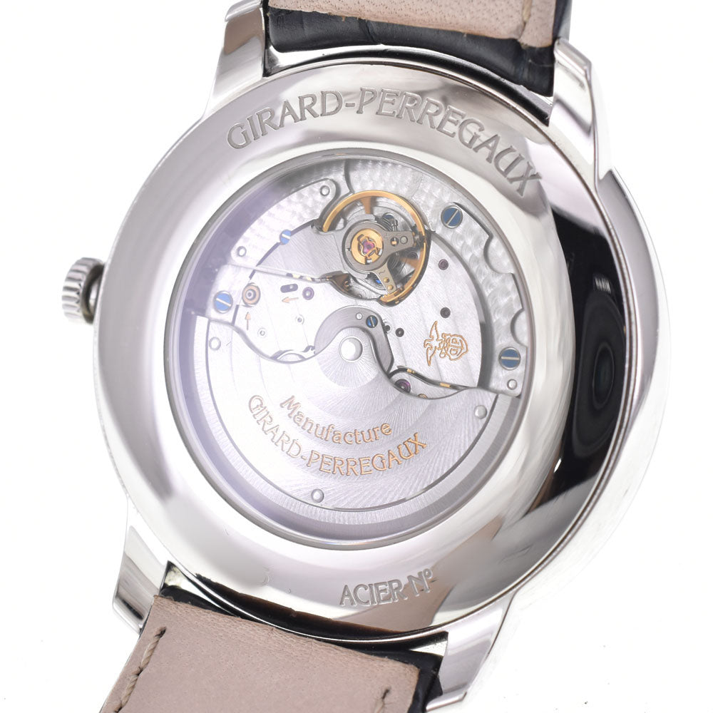 with paper GIRARD-PERREGAUX 1966 49555-11-431-BB60 Date Blue gradation Dial Automatic Men's
 Watch D#144576