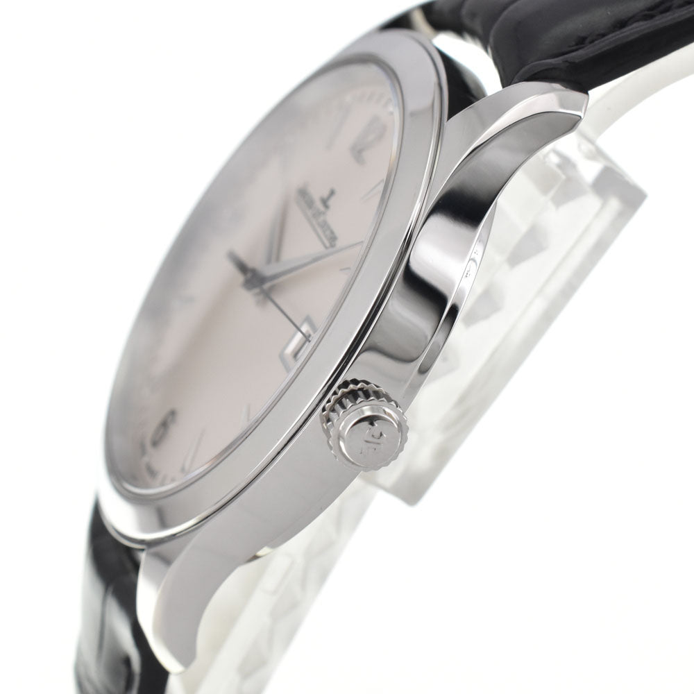 with paper JAEGER-LECOULTRE Master control Q1548420(176.8.40.S) Date Silver Dial Automatic Men's
 Watch E#144577