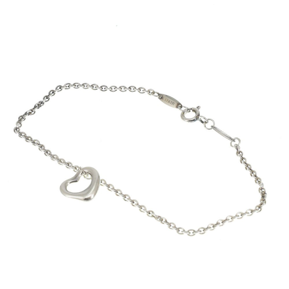 TIFFANY&Co. Open heart bracelet Silver925 Ladies
 jewelry S#144584