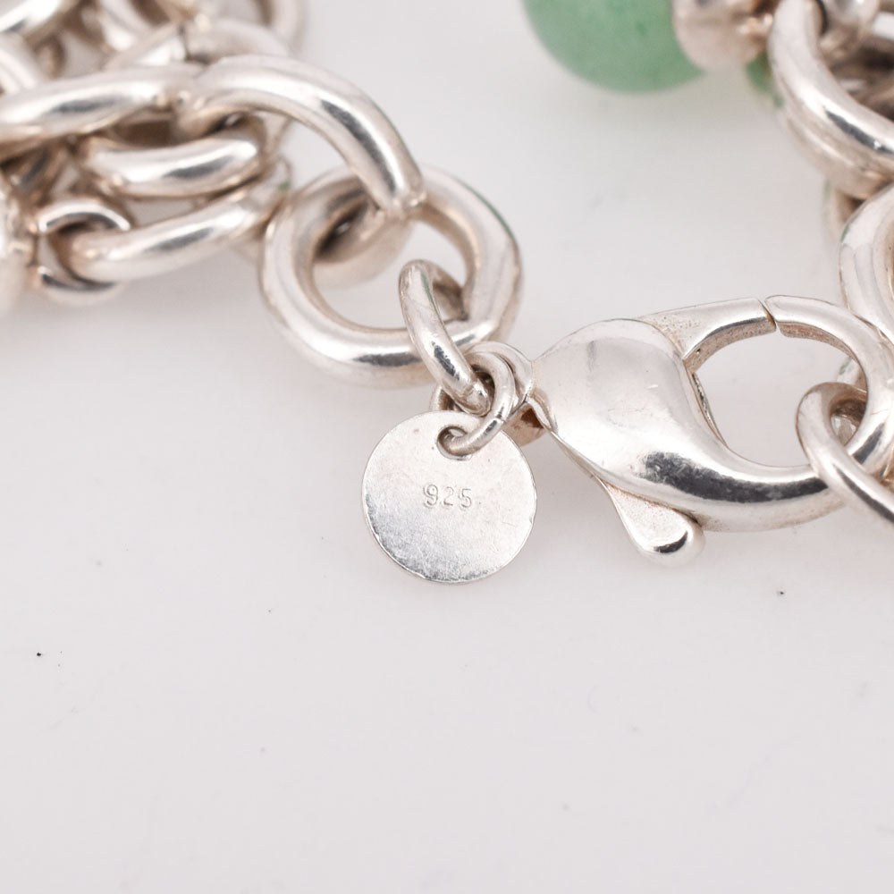 TIFFANY&Co. Colored Stone Bracelet Color Stone SV925 Silver Ladies
 jewelry S#144585