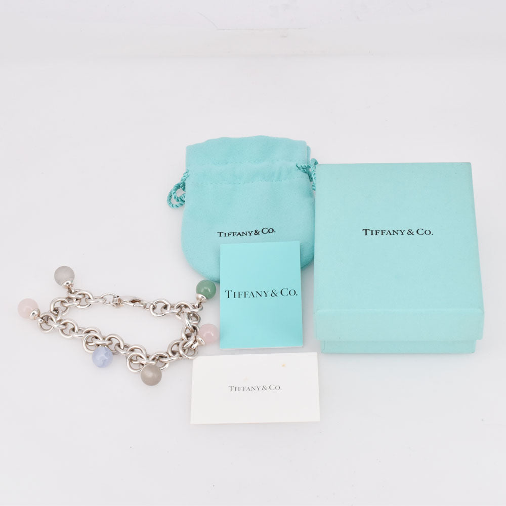 TIFFANY&Co. Colored Stone Bracelet Color Stone SV925 Silver Ladies
 jewelry S#144585